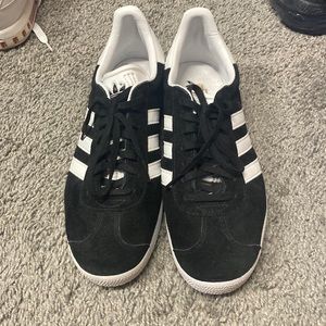 Adidas Black suede Gazelles size 7.5
